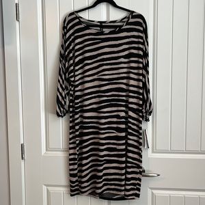 Animal print dress